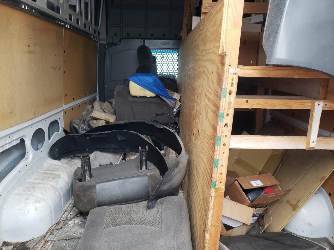 2018 Nissan NV VIN 1N6BF0LY9JN809734 Copart auction photo, side / front end damage thumbnail 10