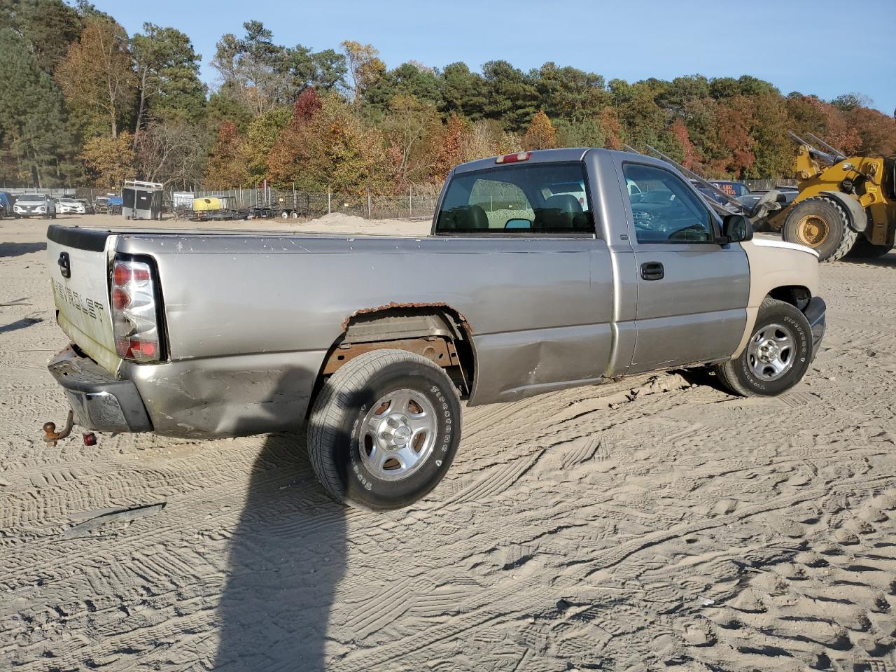2003 Chevrolet Silverado VIN 1GCEC14V73Z201676 Copart auction photo, all over damage thumbnail 3