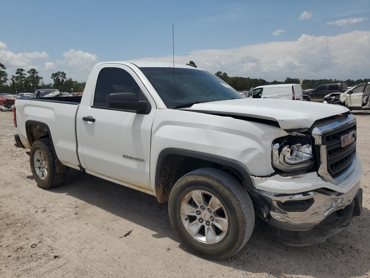 2017 GMC Sierra VIN 1GTN1LEH9HZ316992 Copart auction photo, front end / rear end damage thumbnail 4