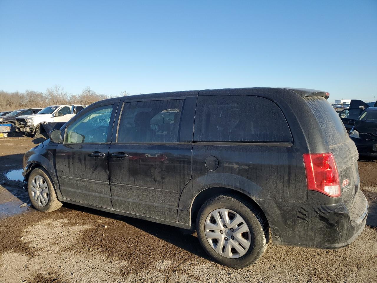 2014 Dodge Caravan VIN 2C4RDGBG4ER380746 Copart auction photo, front end damage thumbnail 2