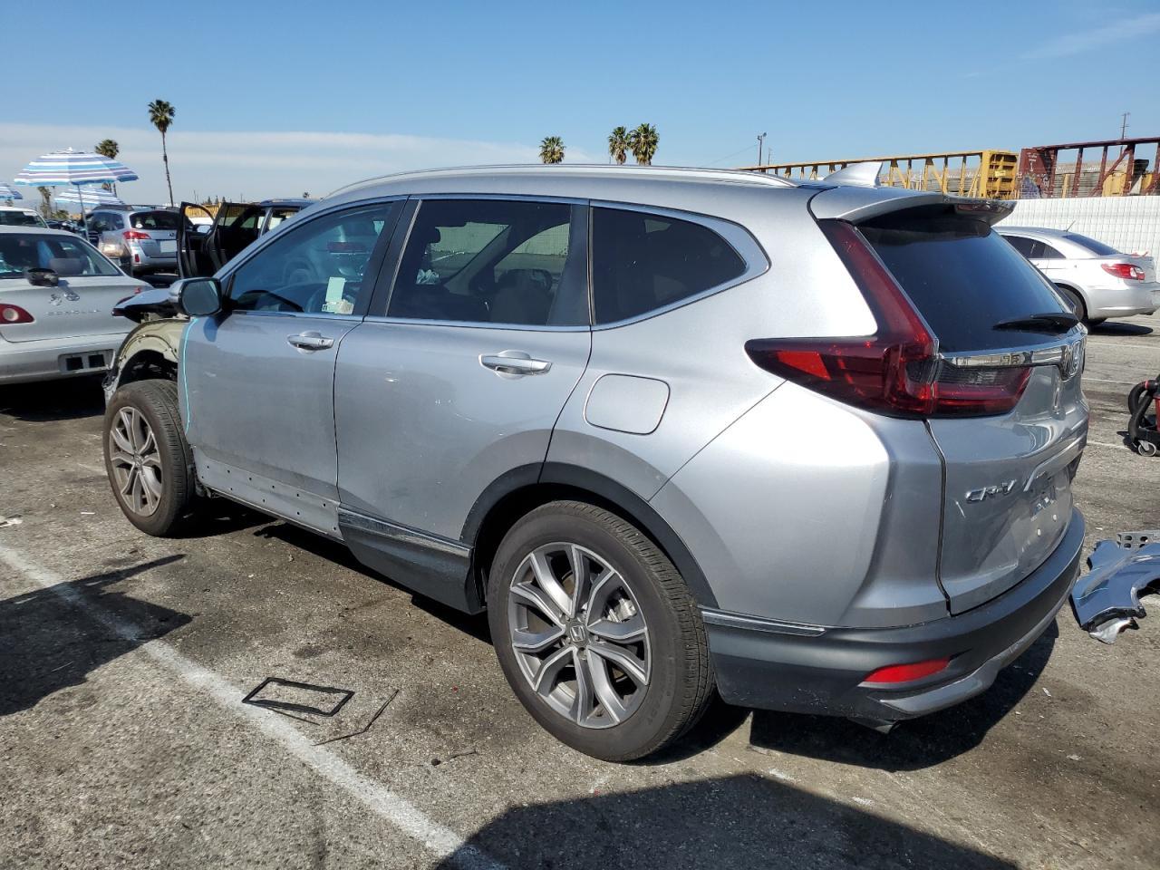 2021 Honda CR-V VIN 2HKRW1H97MH419440 Copart auction photo, front end / minor dent/scratches damage thumbnail 2