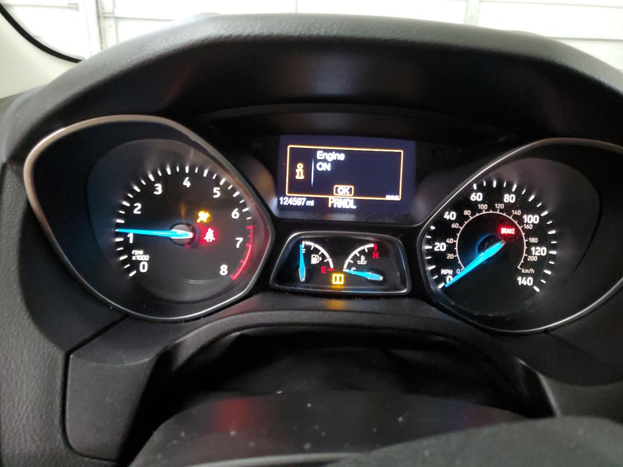 2015 Ford Focus VIN 1FADP3F25FL345254 Copart auction photo, front end / rear end damage thumbnail 9