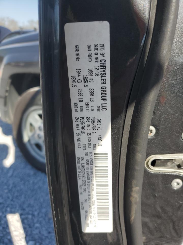 2011 Jeep Liberty (Patriot) VIN 1J4NT1GA4BD127969 Copart auction photo, side / rear end damage thumbnail 13