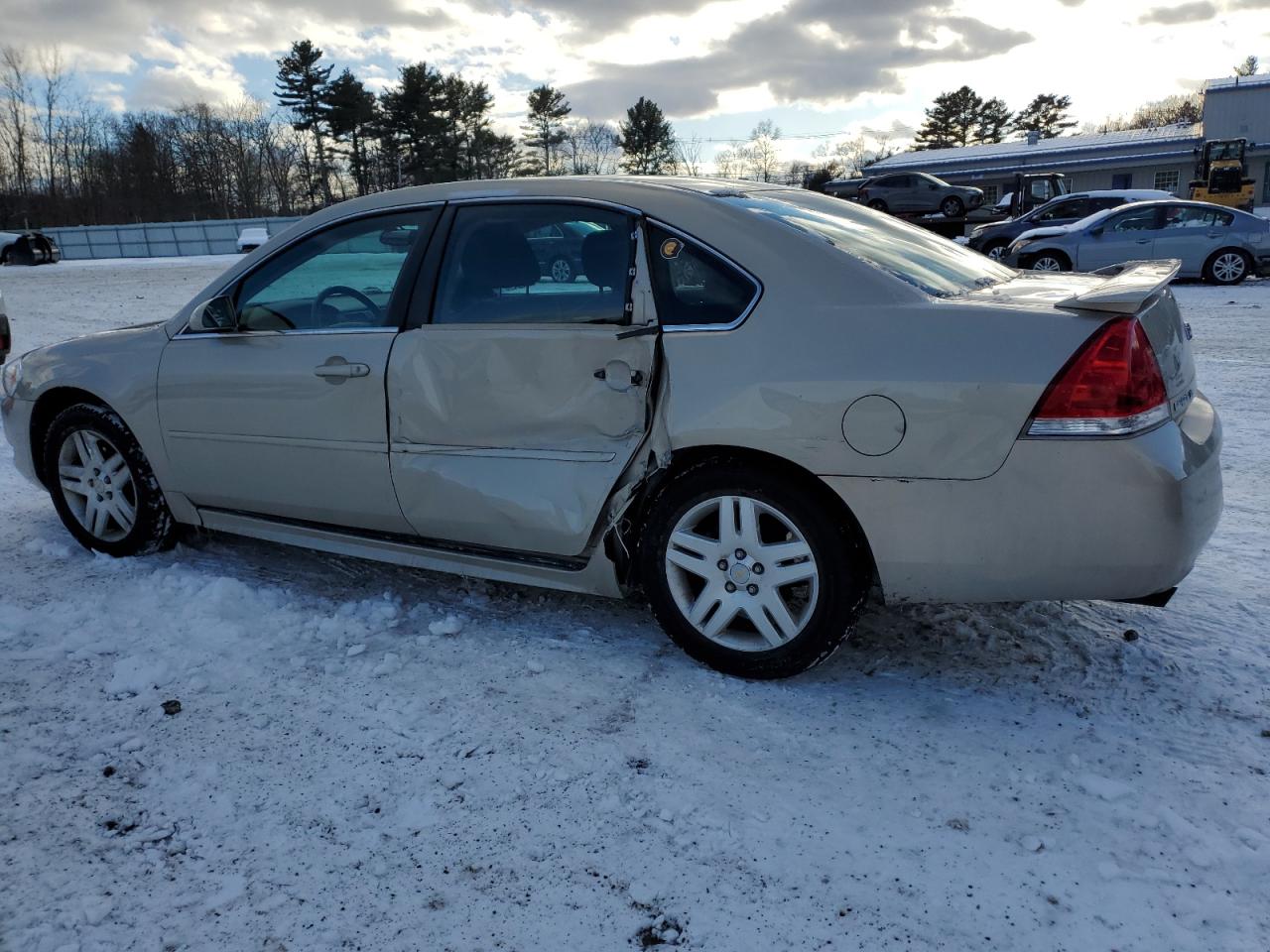 2012 Chevrolet Impala VIN 2G1WG5E32C1179648 Copart auction photo, side / rear end damage thumbnail 2