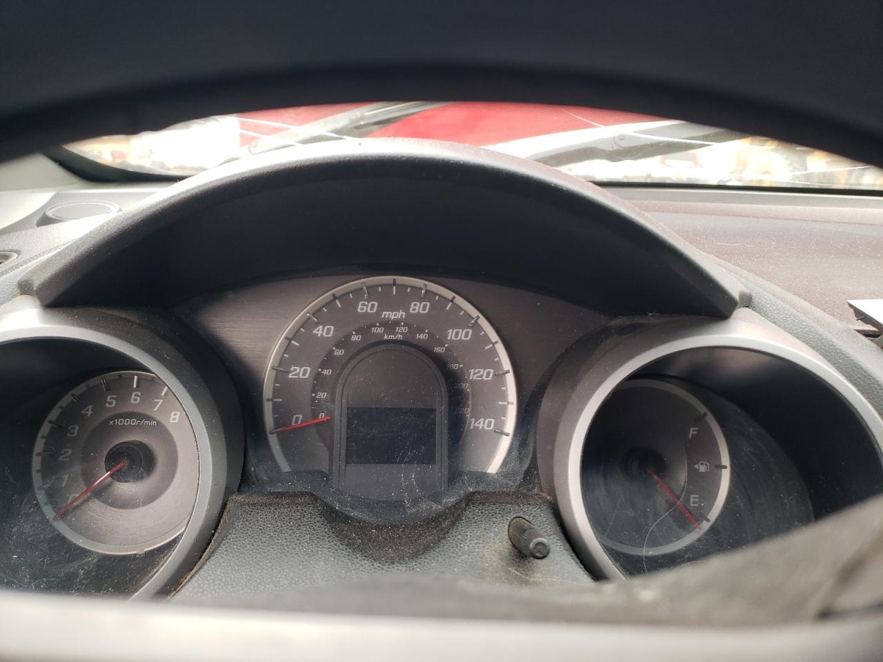2010 Honda Fit VIN JHMGE8G22AC022277 Copart auction photo, front end damage thumbnail 9