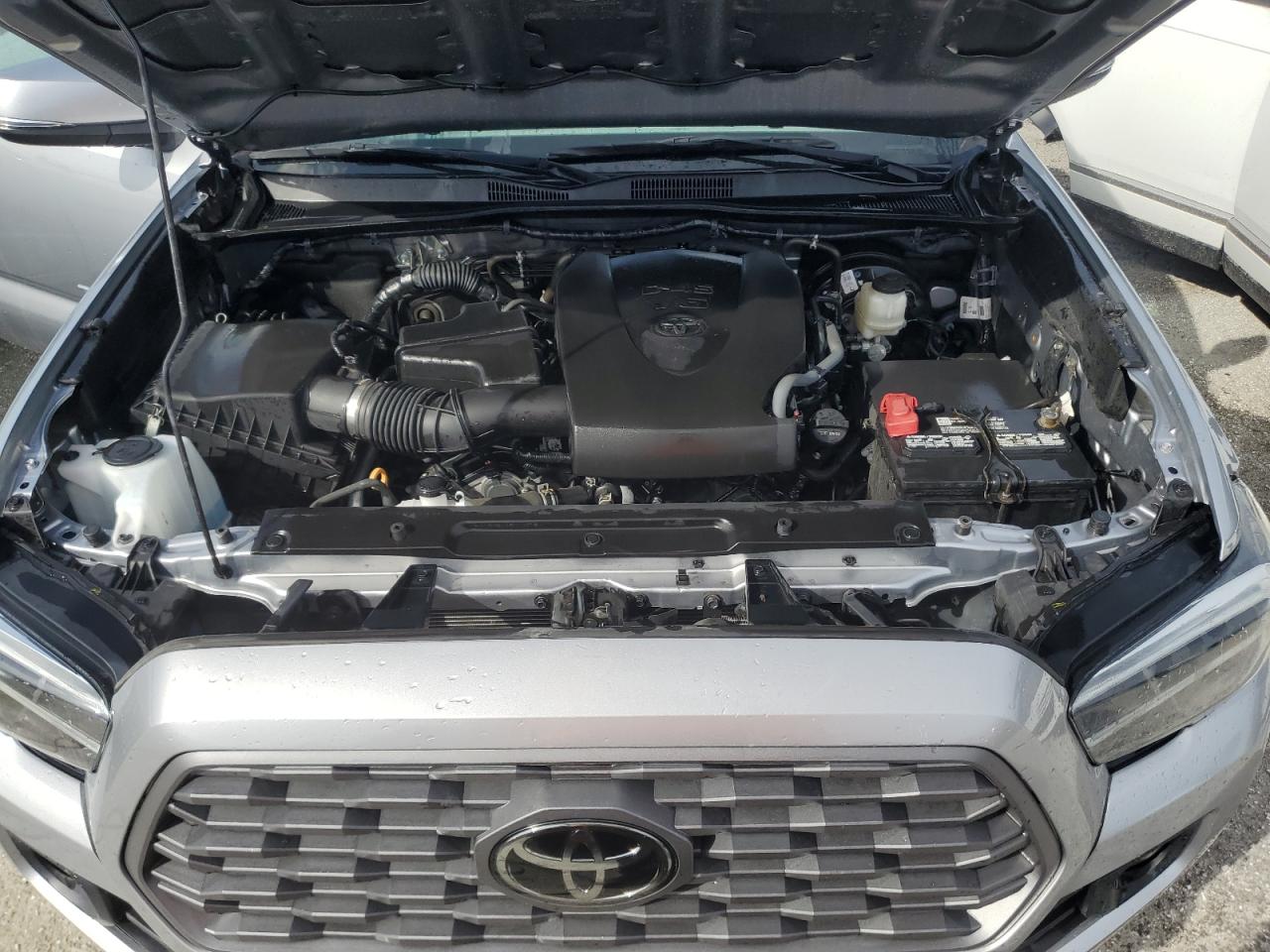 2021 Toyota Tacoma VIN 5TFAZ5CN1MX100300 Copart auction photo, water/flood damage thumbnail 11