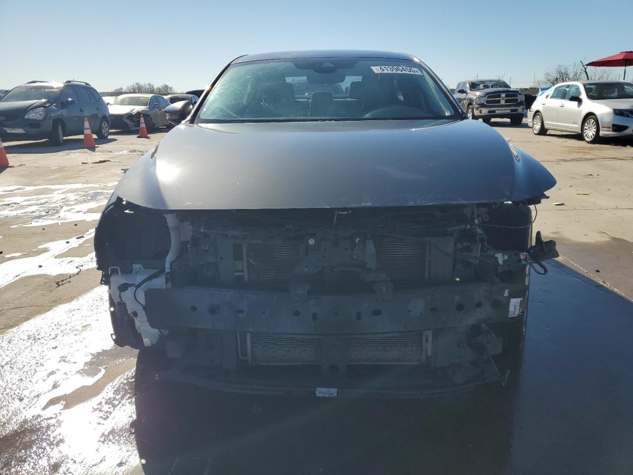 2020 Mazda 3 VIN JM1BPACL0L1166274 Copart auction photo, front end damage thumbnail 5