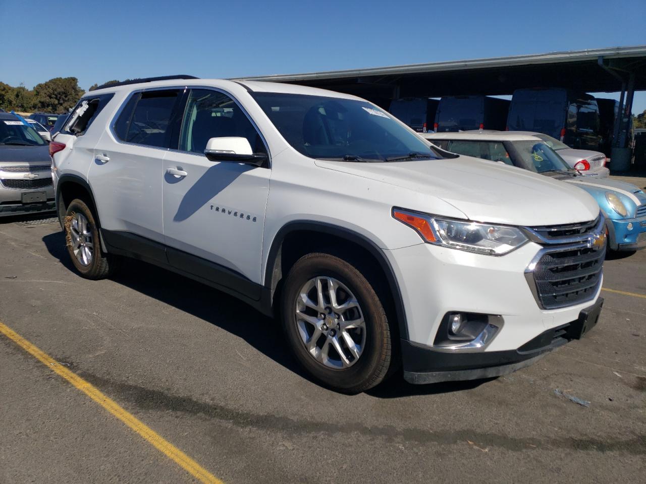 2019 Chevrolet Traverse VIN 1GNERGKW8KJ269051 Copart auction photo, rear end damage thumbnail 4