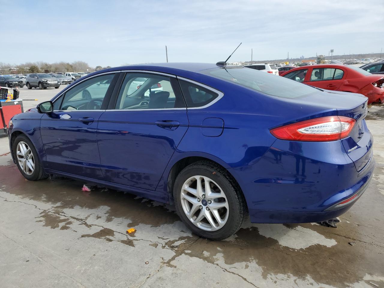 2014 Ford Fusion VIN 3FA6P0HD3ER375505 Copart auction photo, side / hail damage thumbnail 2