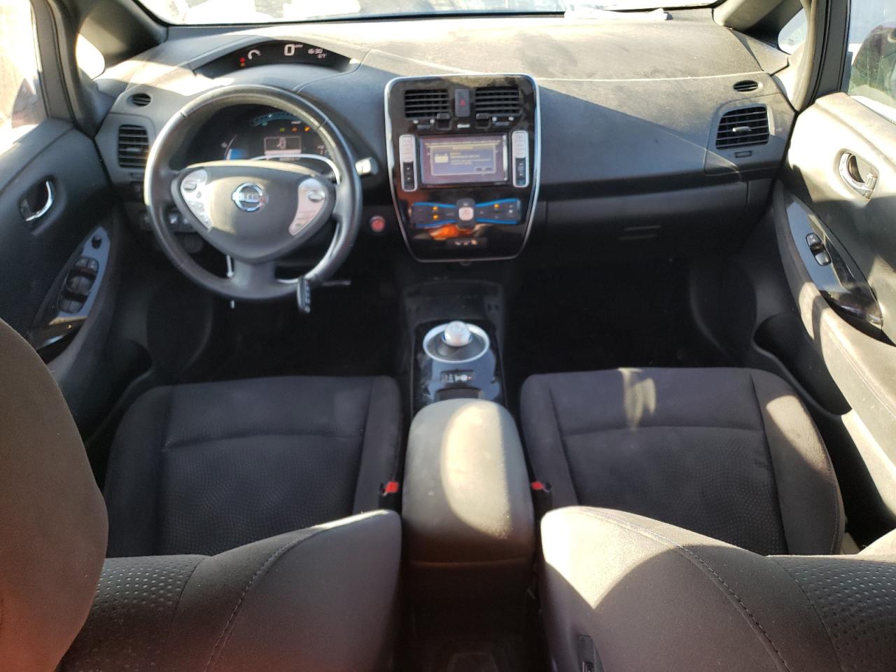 2013 Nissan Leaf VIN 1N4AZ0CP1DC410335 Copart auction photo, front end / rear end damage thumbnail 8