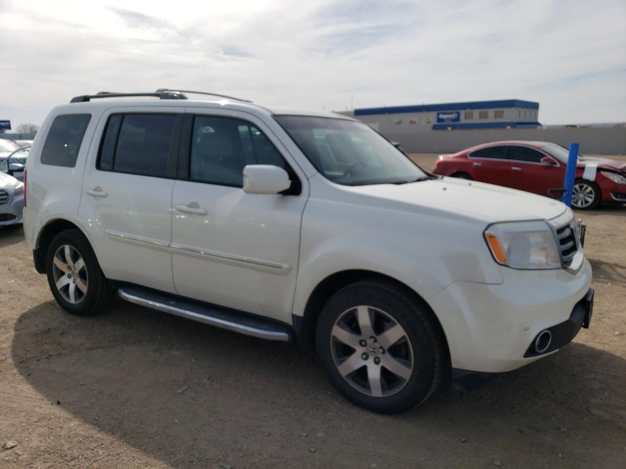 2014 Honda Pilot VIN 5FNYF4H96EB043195 Copart auction photo, rear end damage thumbnail 4