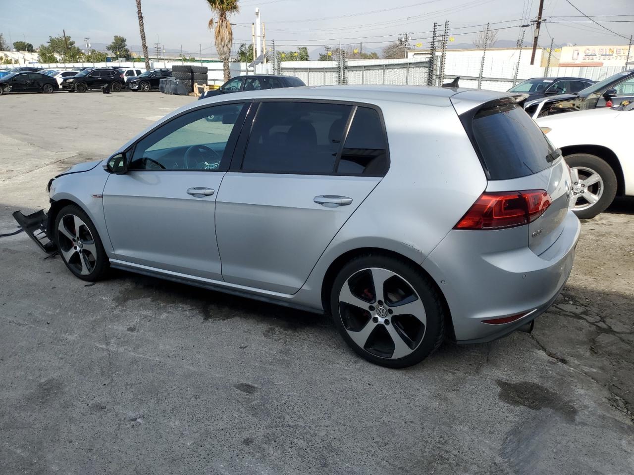 2016 Volkswagen GTI VIN 3VW4T7AU3GM014546 Copart auction photo, front end / side damage thumbnail 2