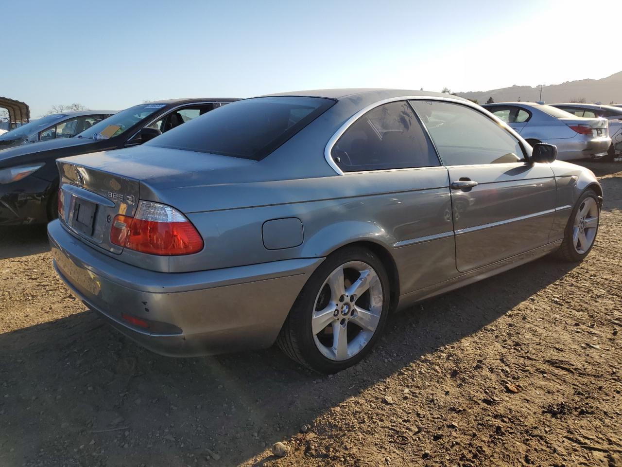 2005 BMW 3er VIN WBABD33495PL07210 Copart auction photo, side damage thumbnail 3