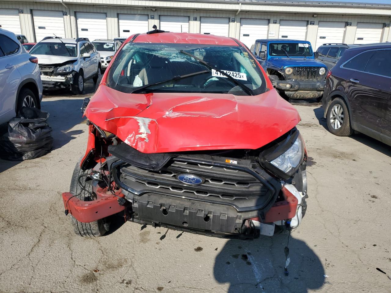 2021 Ford EcoSport VIN MAJ3S2FE7MC416806 Copart auction photo, rollover / mechanical damage thumbnail 5