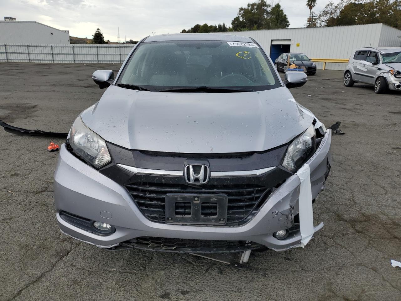 2018 Honda HR-V VIN 3CZRU6H56JG712891 Copart auction photo, front end / all over damage thumbnail 5