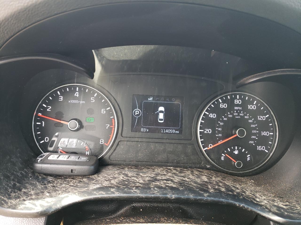 2016 KIA Optima VIN 5XXGU4L3XGG092615 Copart auction photo, all over damage thumbnail 9