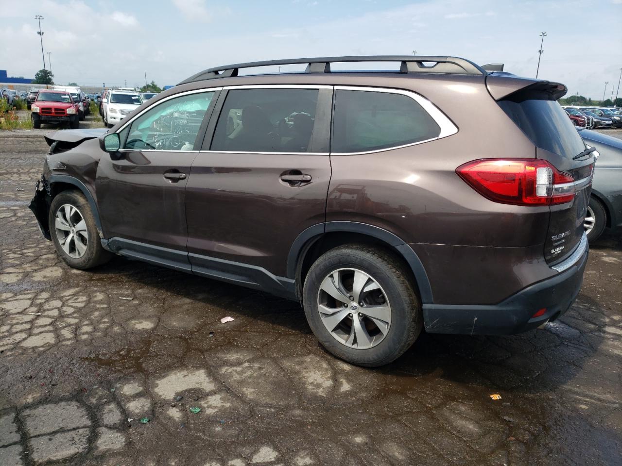 2019 Subaru Ascent VIN 4S4WMACD3K3434865 Copart auction photo, front end damage thumbnail 2