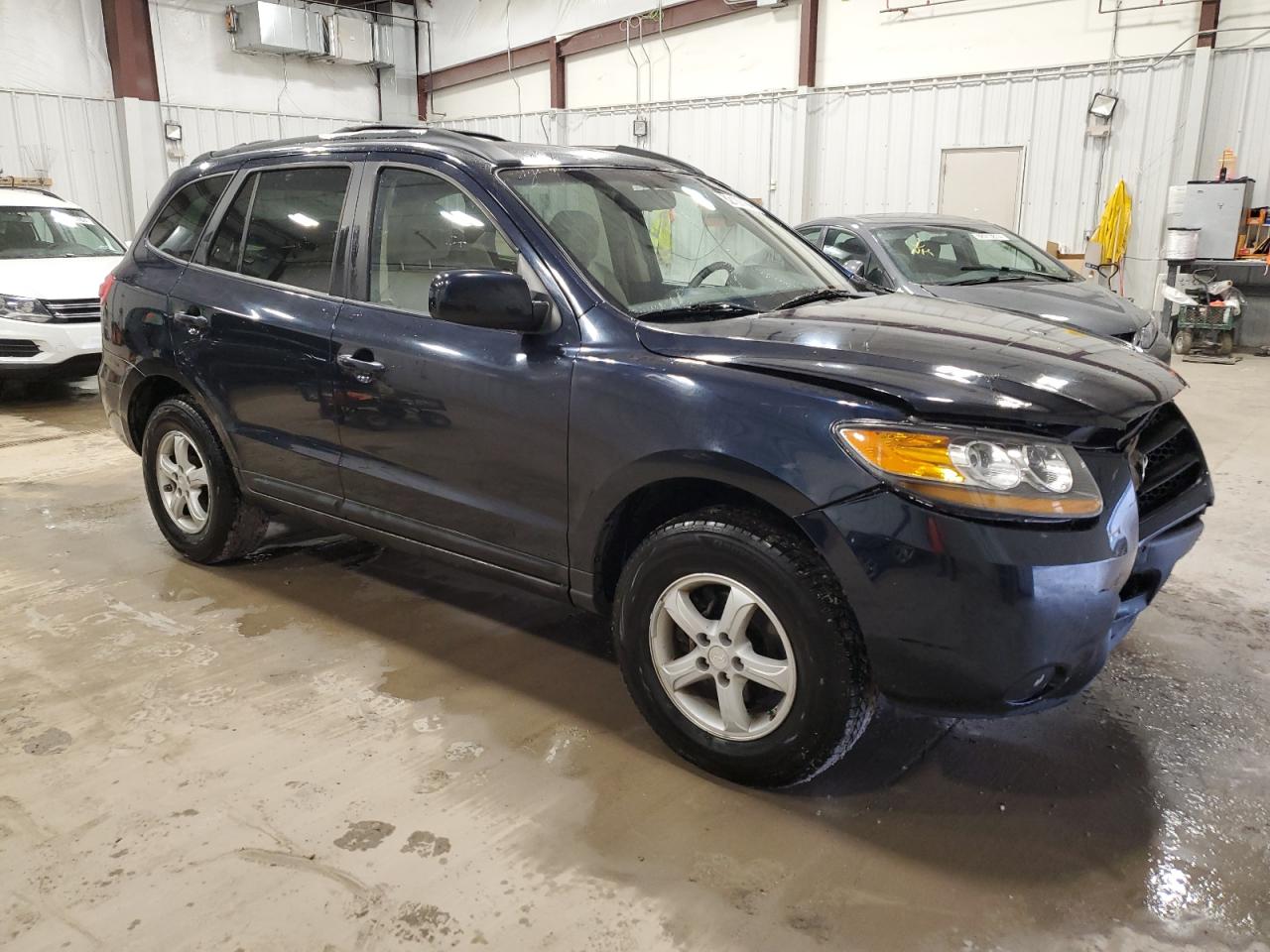 2008 Hyundai Santa Fe VIN 5NMSG13D78H184664 Copart auction photo, front end damage thumbnail 4