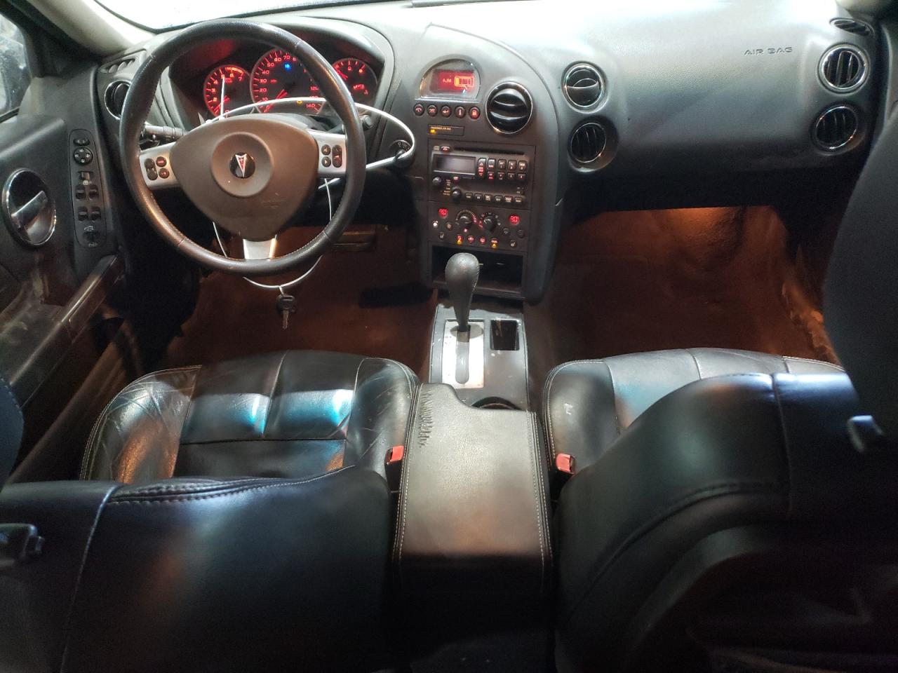 2006 Pontiac Grand Prix VIN 2G2WP552661307607 Copart auction photo, front end / hail damage thumbnail 8