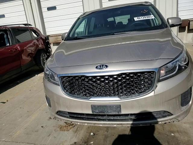 2015 KIA Sedona VIN KNDMB5C15F6069933 Copart auction photo, front end damage thumbnail 12