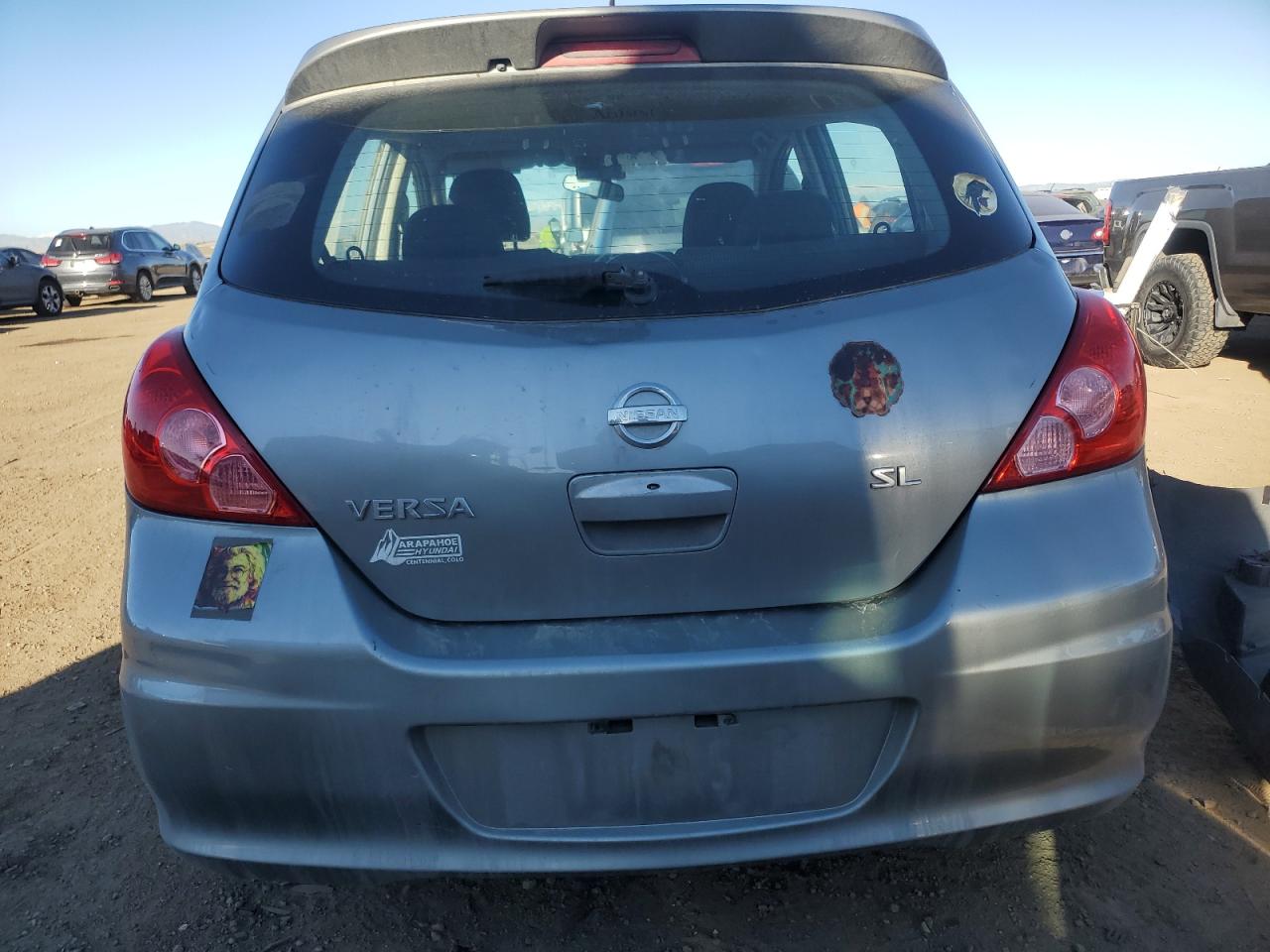 2010 Nissan Versa VIN 3N1BC1CP7AL440321 Copart auction photo, hail / front end damage thumbnail 6