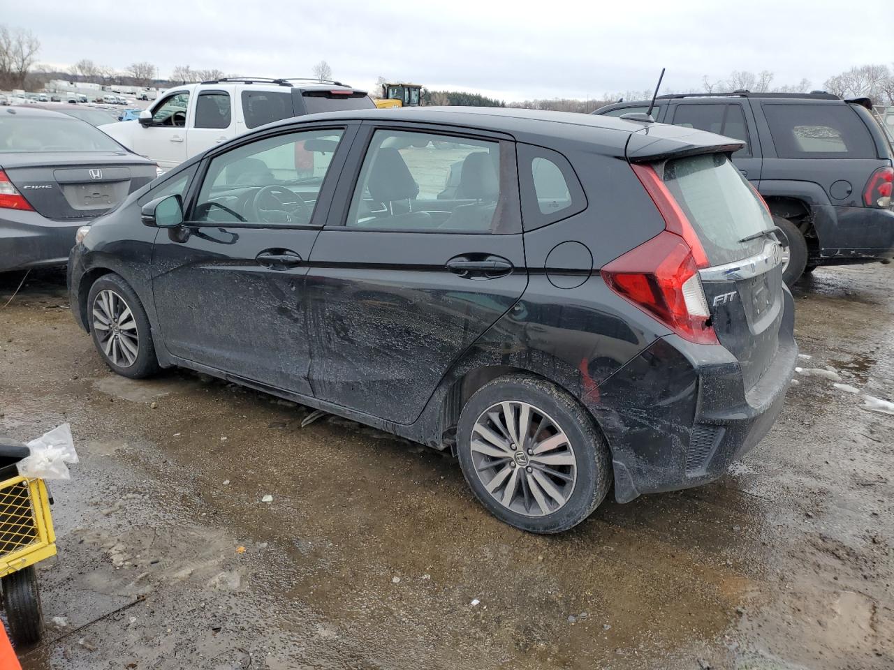 2015 Honda Fit VIN 3HGGK5H83FM750855 Copart auction photo, mechanical / minor dent/scratches damage thumbnail 2