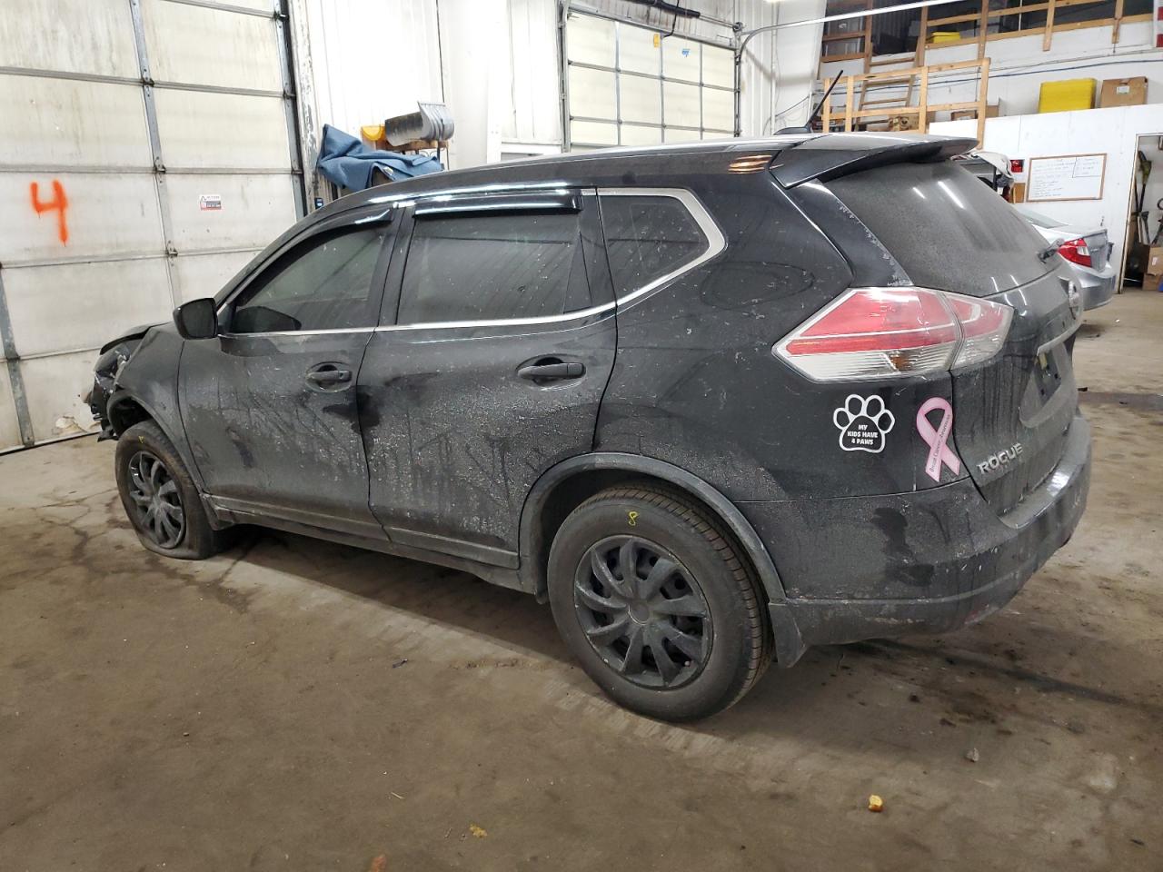 2016 Nissan Rogue VIN JN8AT2MV9GW136913 Copart auction photo, front end damage thumbnail 2