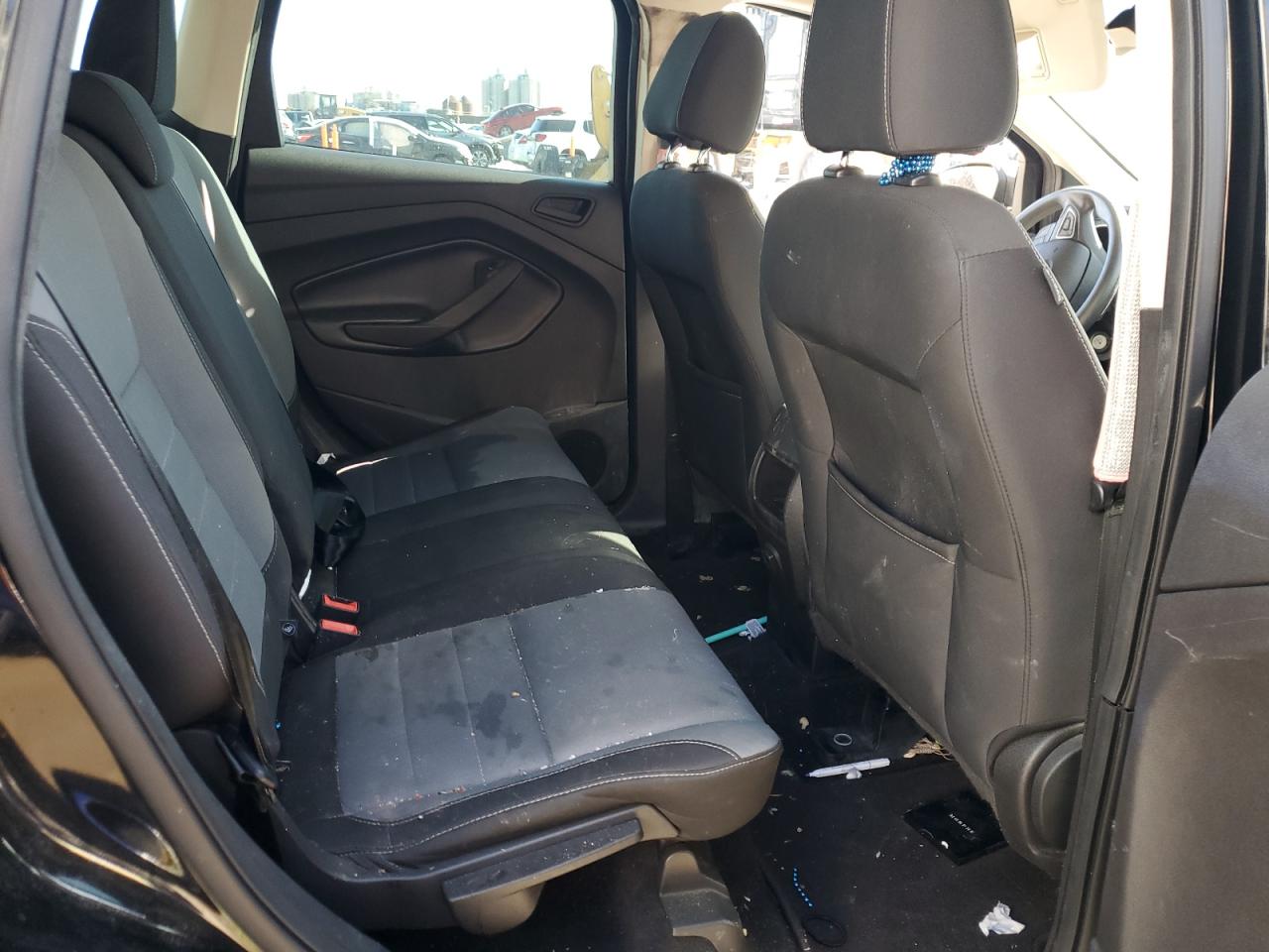 2017 Ford Escape VIN 1FMCU0F70HUA19816 Copart auction photo, front end / water/flood damage thumbnail 11