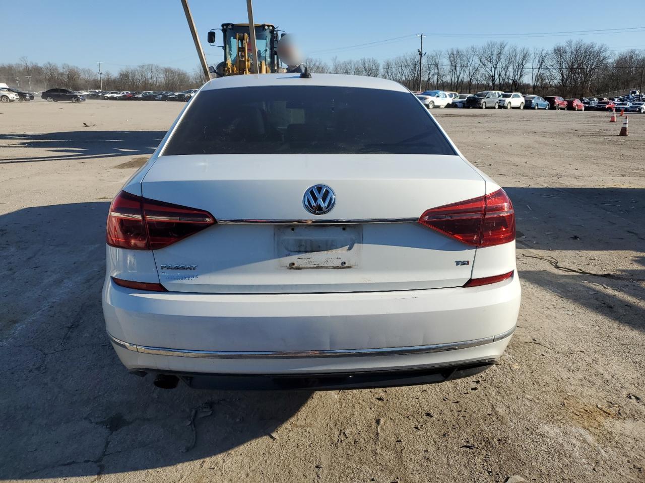 2017 Volkswagen Passat VIN 1VWDT7A36HC041511 Copart auction photo, front end / hail damage thumbnail 6
