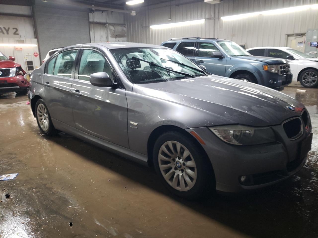2009 BMW 3er VIN WBAPK73519A454450 Copart auction photo, rear end damage thumbnail 4