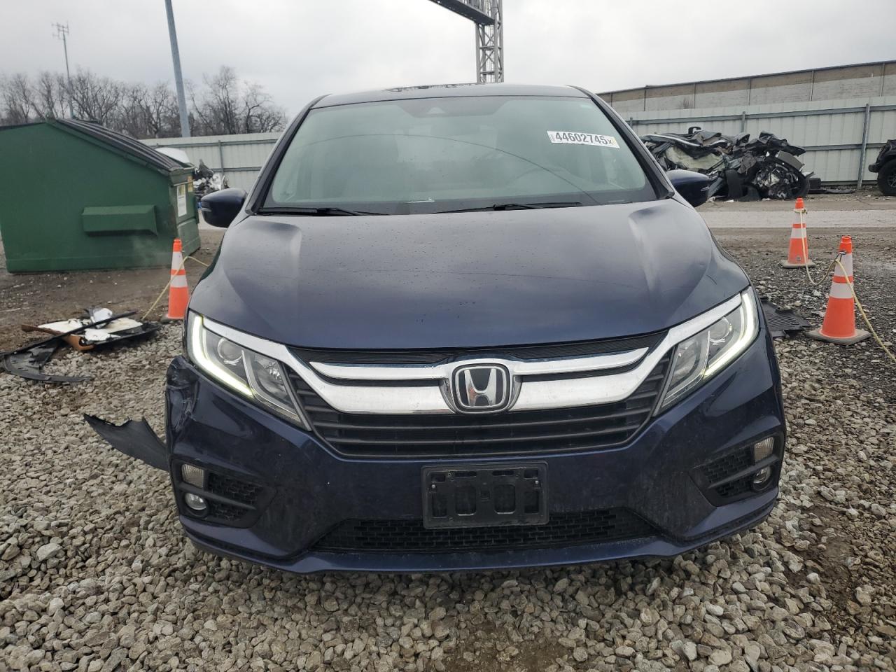 2019 Honda Odyssey VIN 5FNRL6H56KB088123 Copart auction photo, rear end damage thumbnail 5