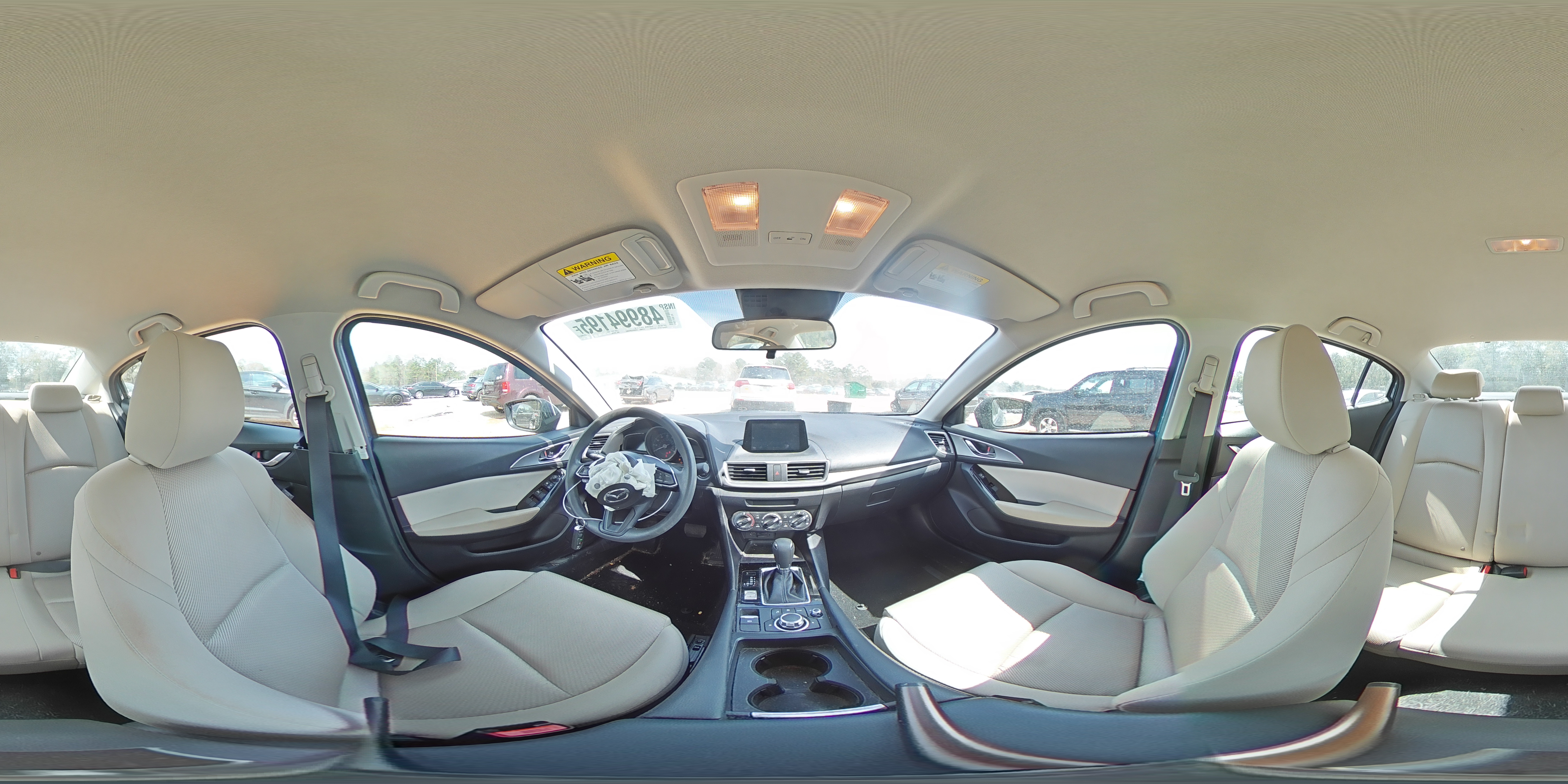 2018 Mazda 3 VIN 3MZBN1U7XJM242703 Copart auction photo, front end damage thumbnail 13