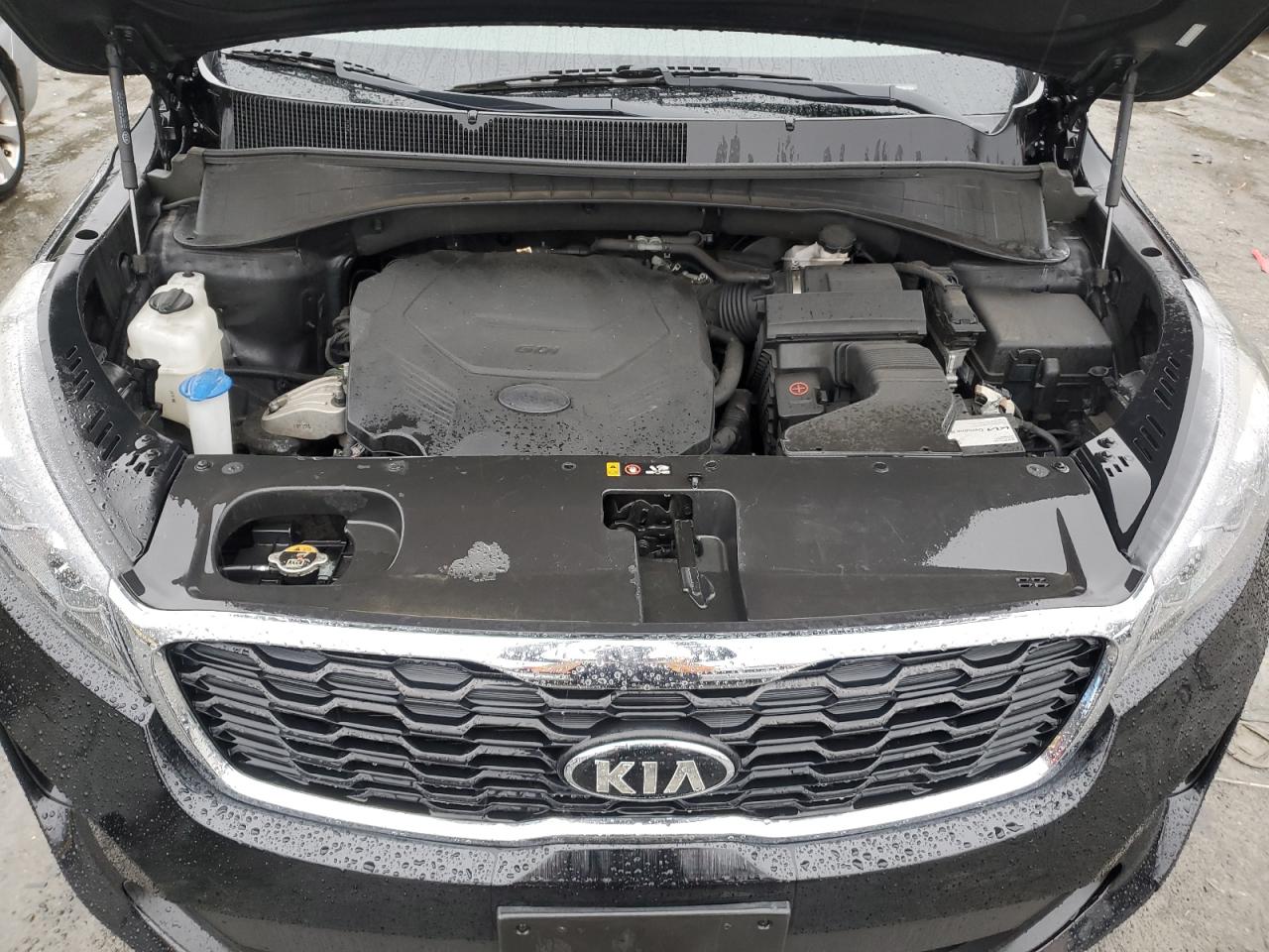 2019 KIA Sorento VIN 5XYPGDA53KG571863 Copart auction photo, side damage thumbnail 12
