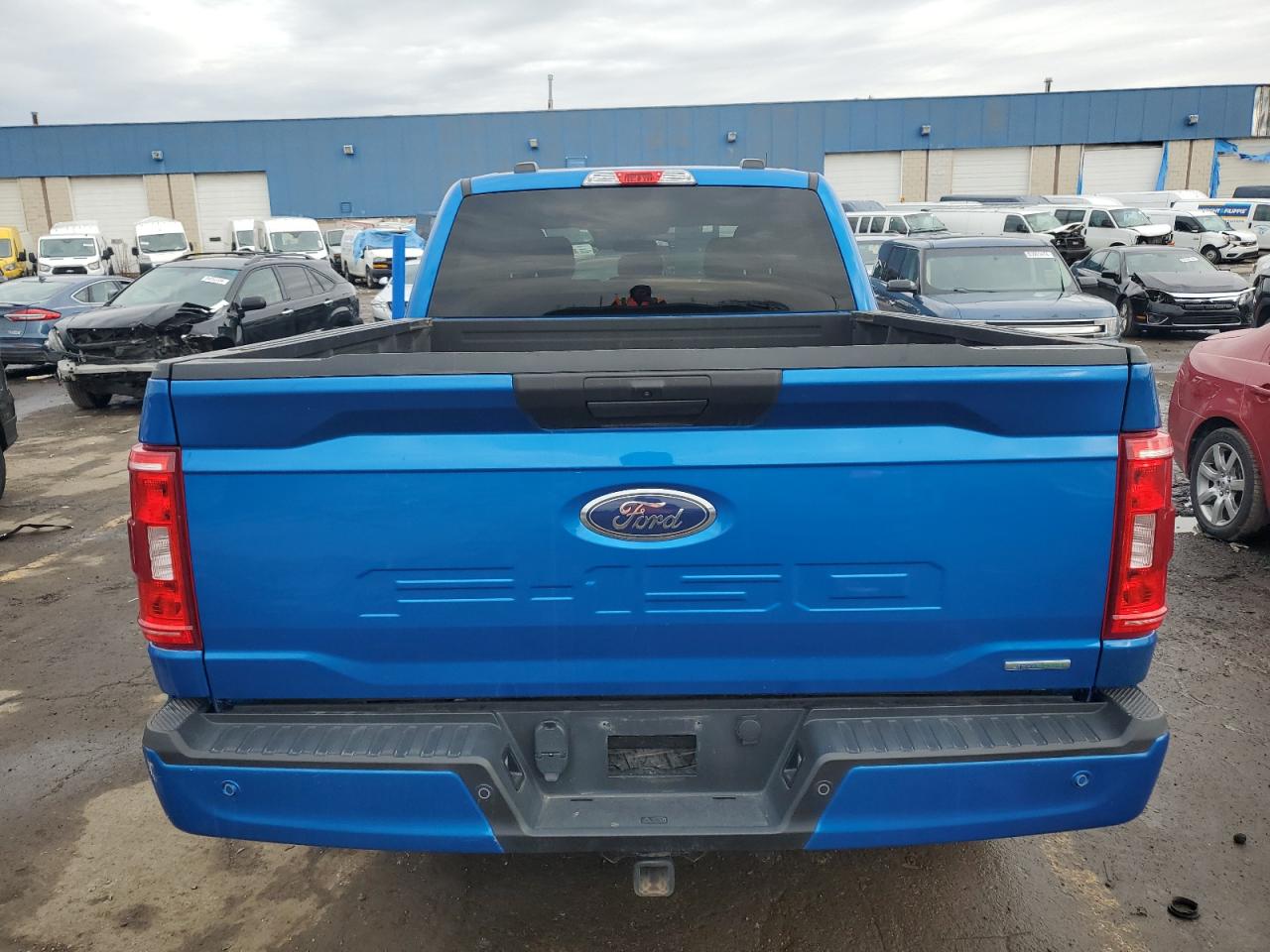 2021 Ford F-150 VIN 1FTFW1E82MKD48647 Copart auction photo, side / undercarriage damage thumbnail 6