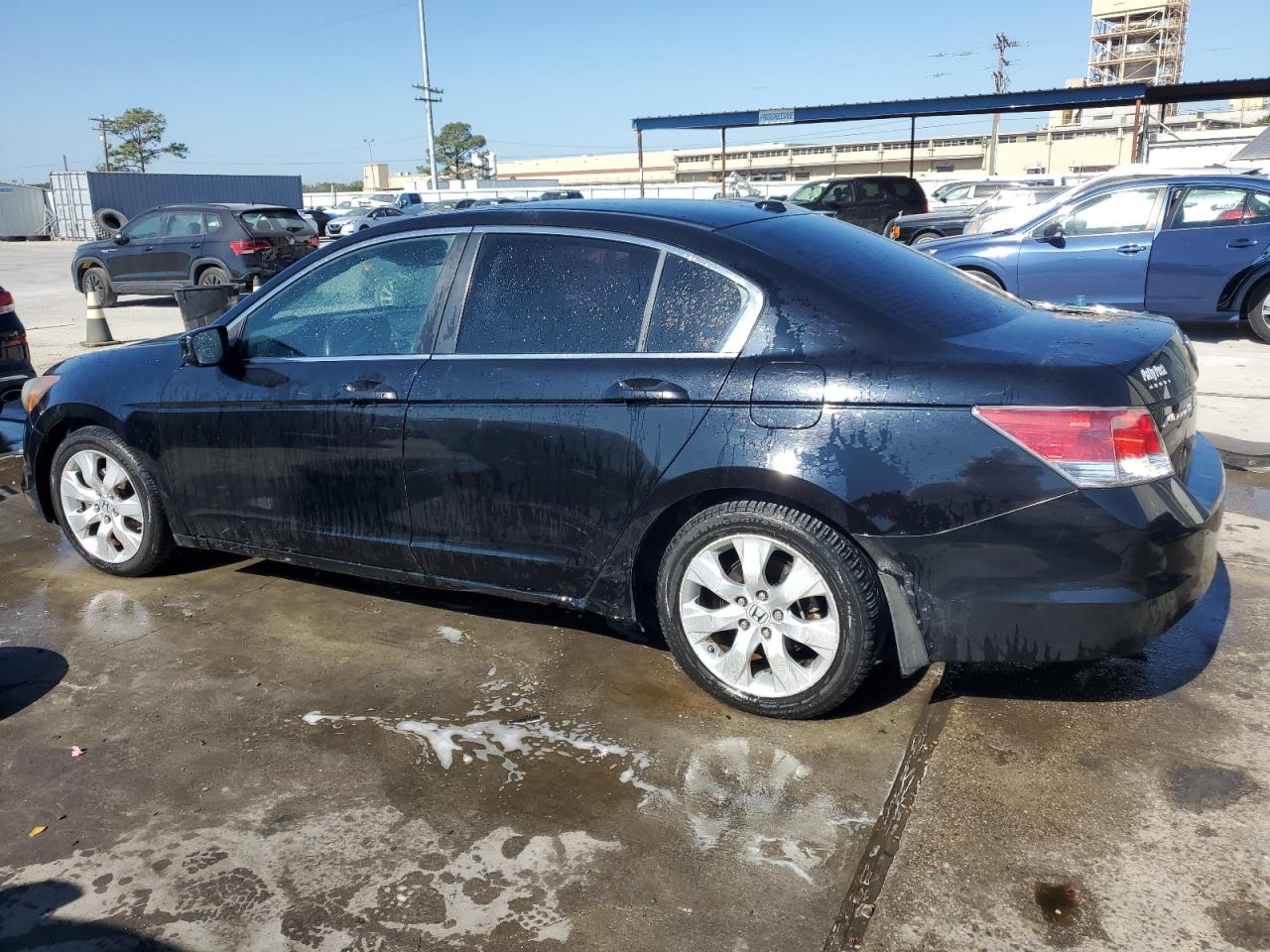 2008 Honda Accord VIN JHMCP26888C067021 Copart auction photo, front end damage thumbnail 2
