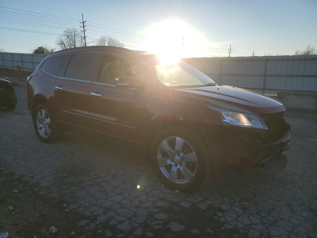 2014 Chevrolet Traverse VIN 1GNKVJKD5EJ253128 Copart auction photo, front end damage thumbnail 4