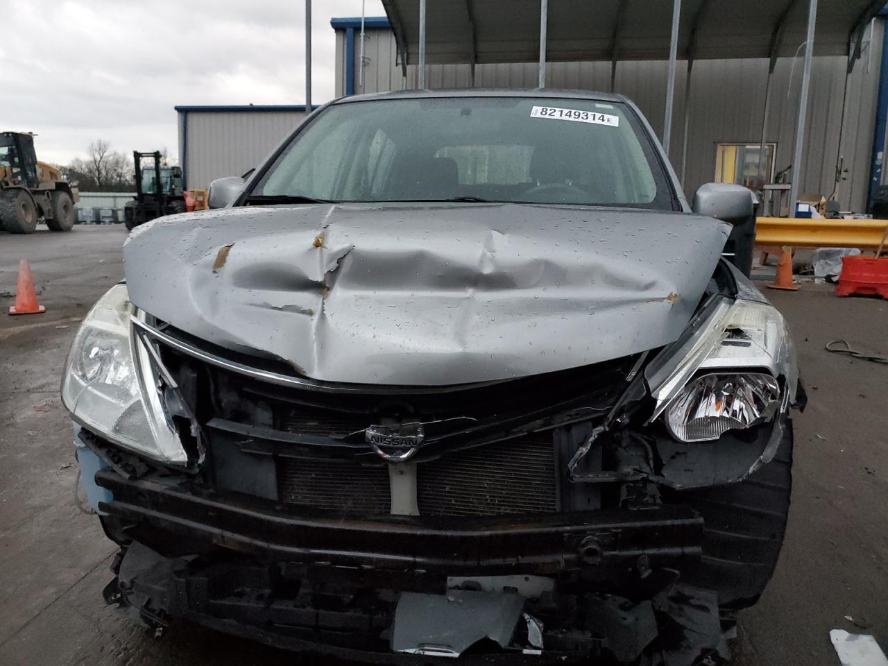 2012 Nissan Versa VIN 3N1BC1CPXCK806037 Copart auction photo, front end damage thumbnail 5