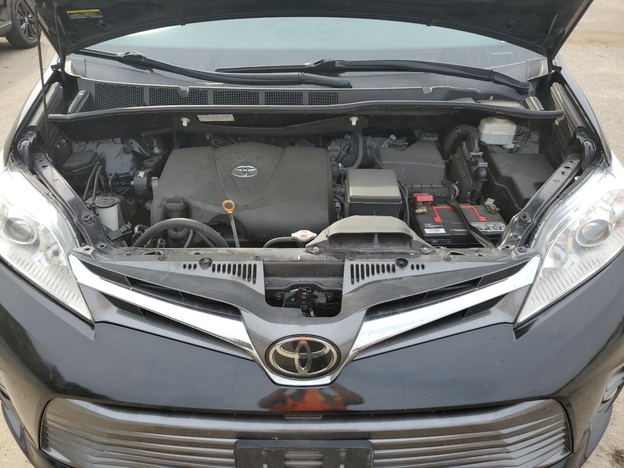 2020 Toyota Sienna VIN 5TDYZ3DC5LS041806 Copart auction photo, rear end damage thumbnail 12