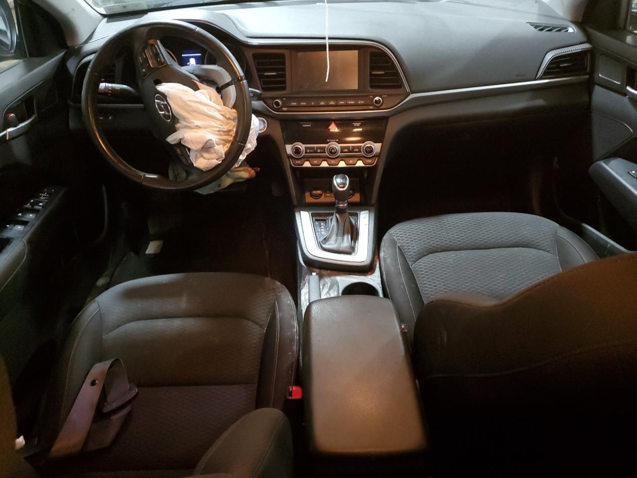 2019 Hyundai Elantra VIN KMHD84LF7KU849308 Copart auction photo, front end damage thumbnail 8