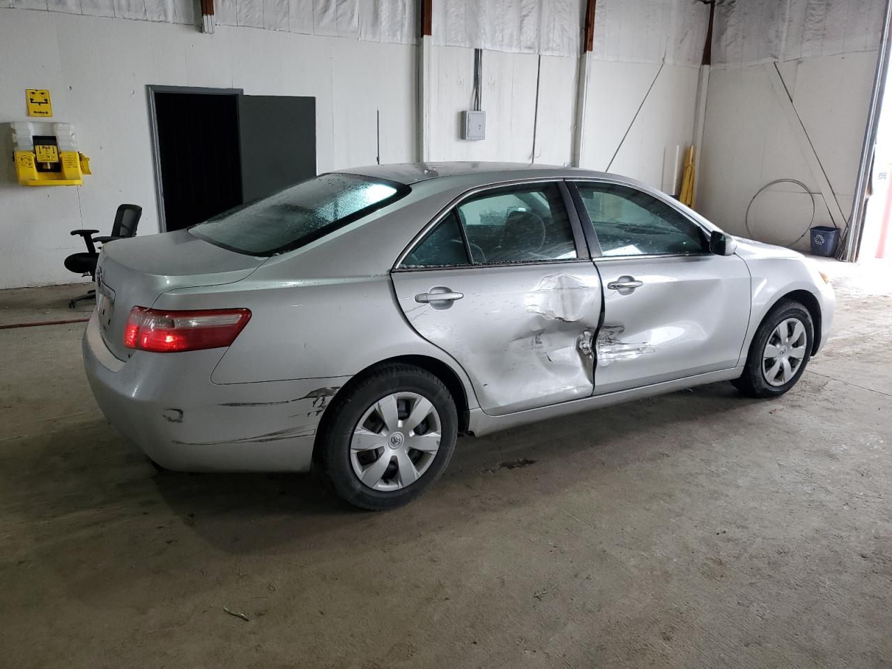 2009 Toyota Camry VIN 4T1BE46K89U316130 Copart auction photo, side / rear end damage thumbnail 3