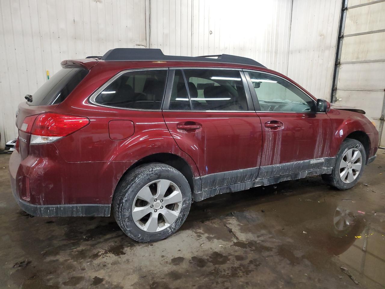 2012 Subaru Outback VIN 4S4BRCCC5C3253190 Copart auction photo, front end / side damage thumbnail 3