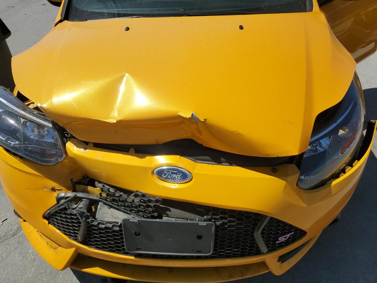 2013 Ford Focus VIN 1FADP3L91DL151576 Copart auction photo, front end / side damage thumbnail 11