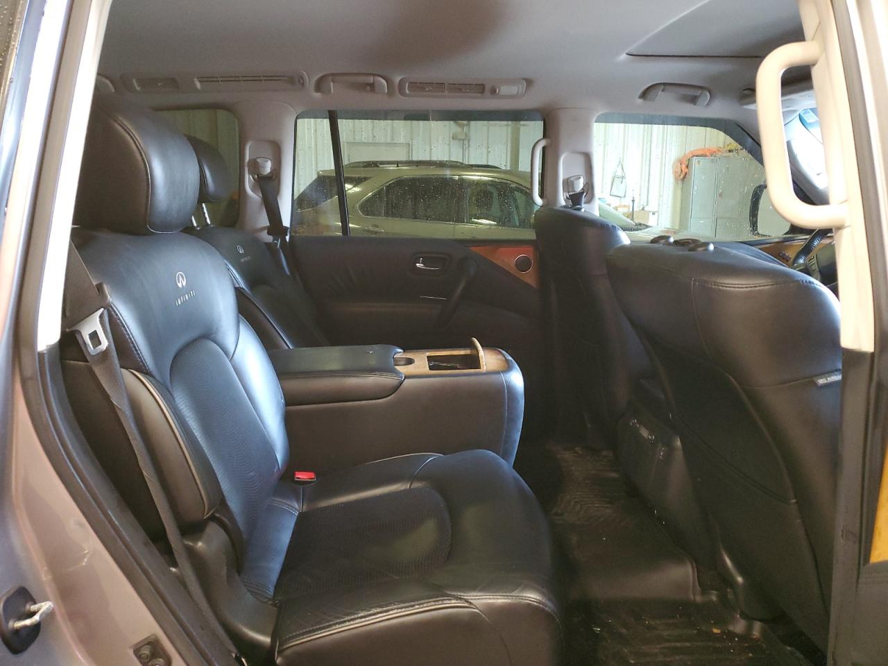 2012 Infiniti QX56 VIN JN8AZ2NE6C9015956 Copart auction photo, front end damage thumbnail 11