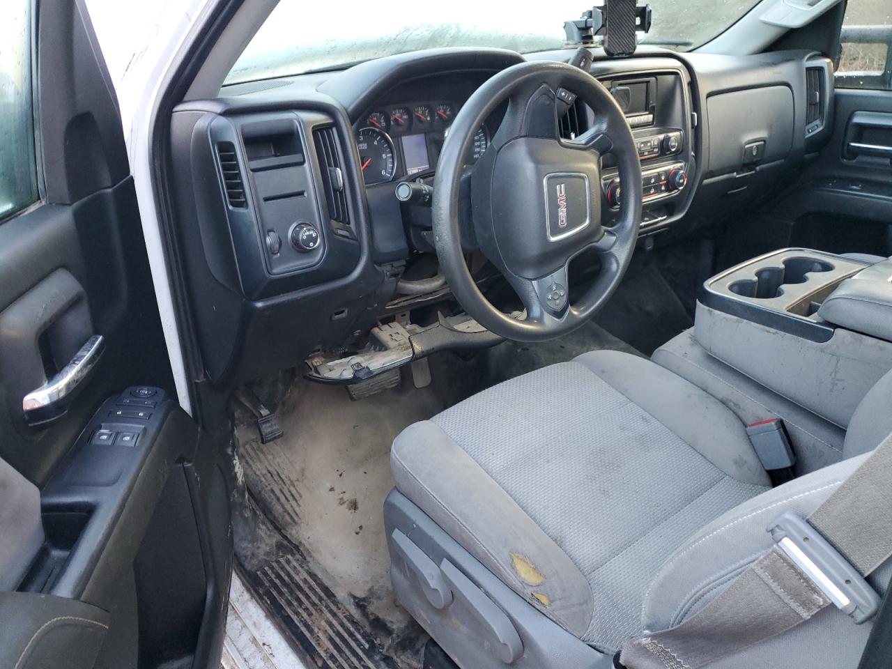 2015 GMC Sierra VIN 1GTN1TECXFZ900951 Copart auction photo, vandalism / front end damage thumbnail 8