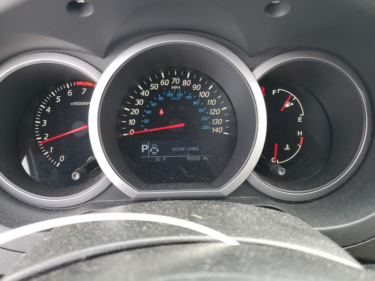 2013 Suzuki Grand Vitara VIN JS3TD0D77D4100234 Copart auction photo, normal wear damage thumbnail 9