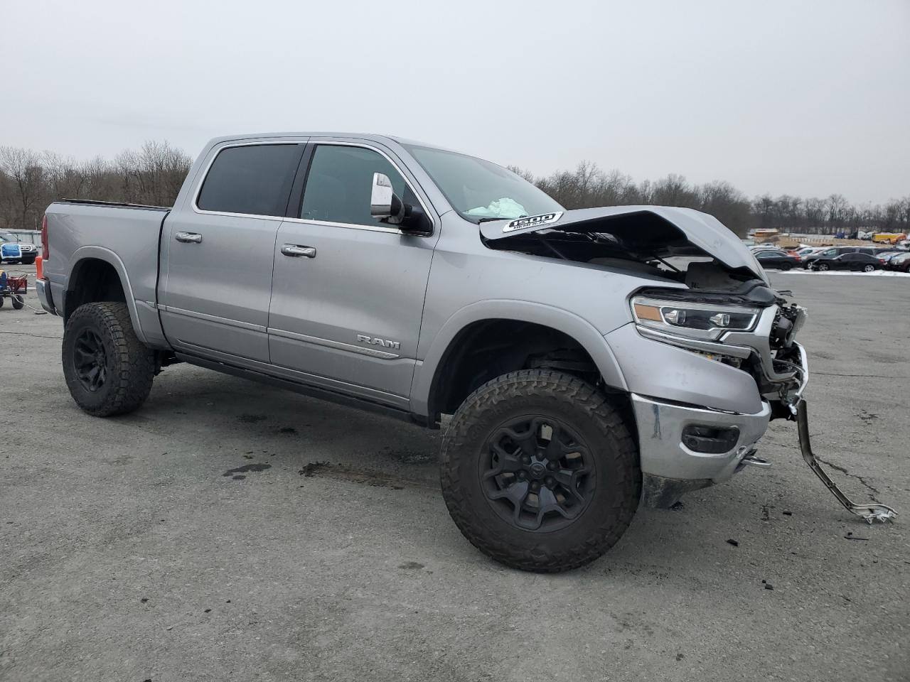 2019 RAM 1500 VIN 1C6SRFHT6KN503514 Copart auction photo, front end damage thumbnail 4