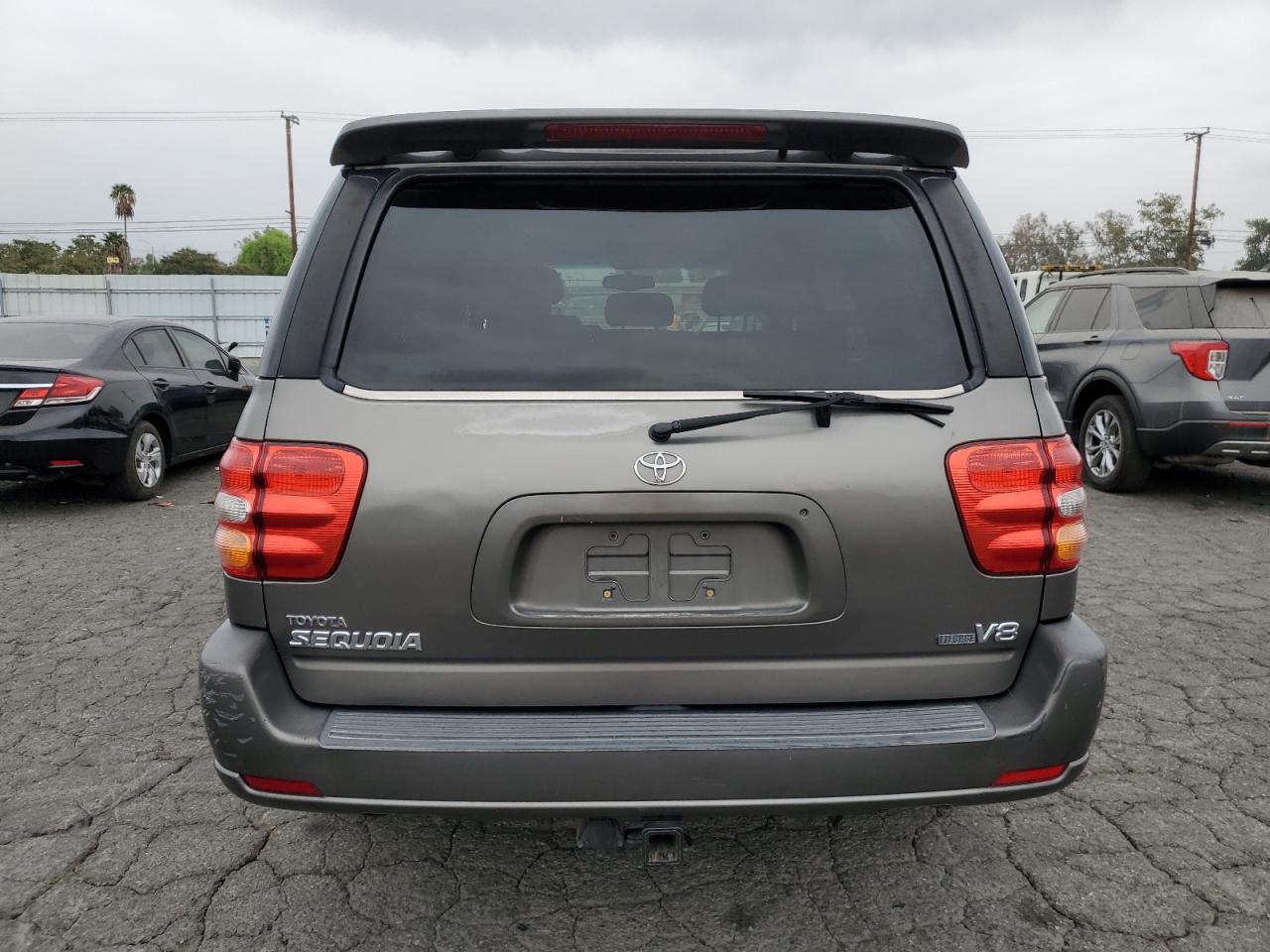 2004 Toyota Sequoia VIN 5TDZT38A04S220142 Copart auction photo, front end damage thumbnail 6