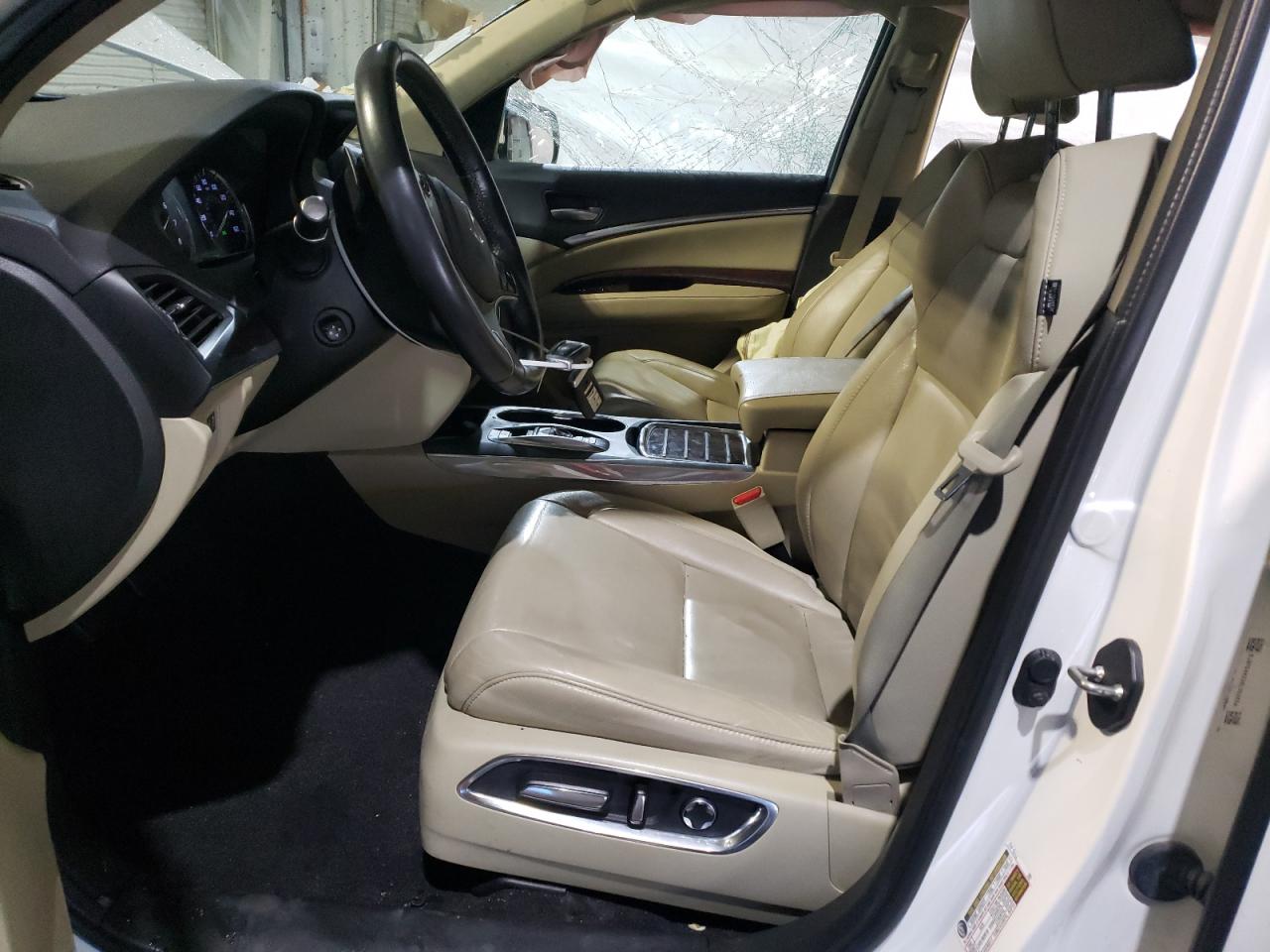 2019 Acura MDX VIN 5J8YD4H33KL033624 Copart auction photo, side damage thumbnail 7