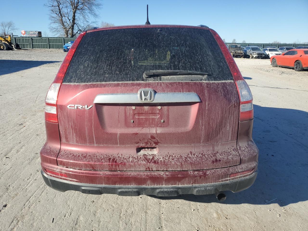 2010 Honda CR-V VIN 5J6RE3H52AL047082 Copart auction photo, front end damage thumbnail 6