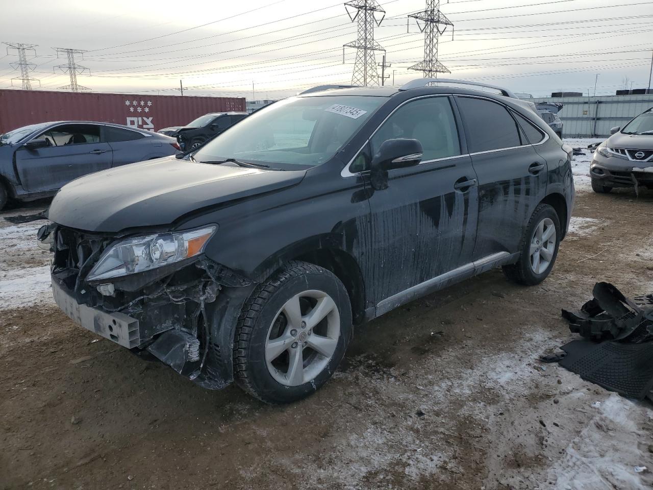 2012 Lexus RX VIN 2T2BK1BA9CC140603